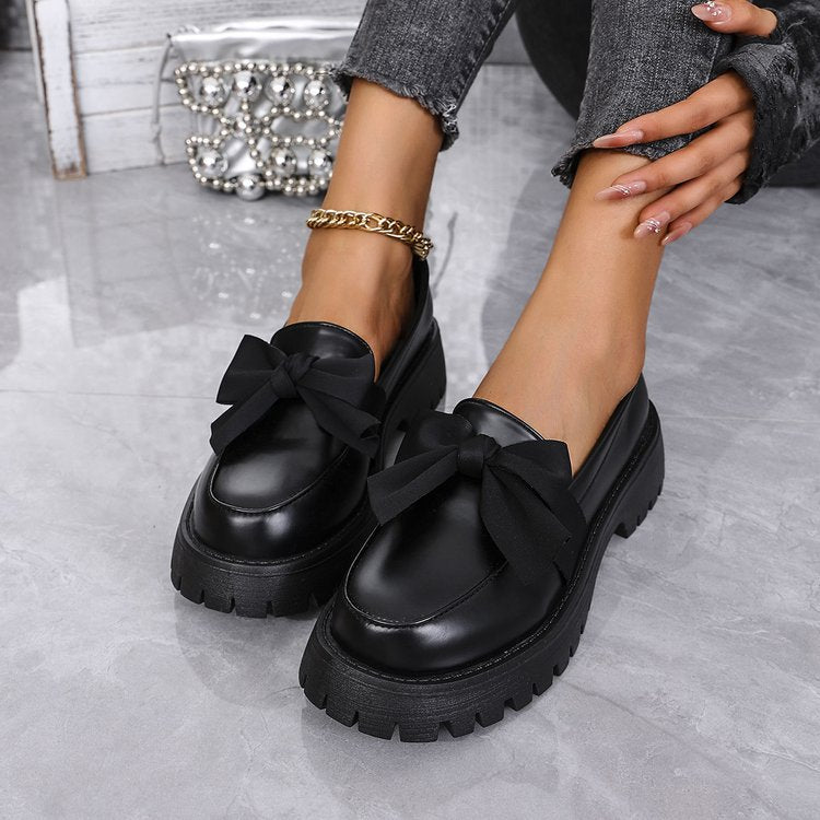 Chaussures en cuir vintage style britannique