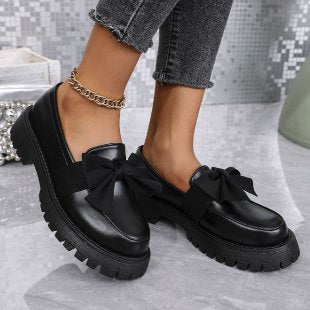 Chaussures en cuir vintage style britannique